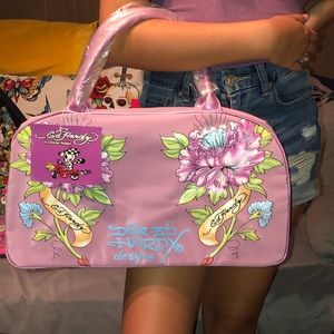 Ed Hardy by Christian Audigier Overnight Tote Bag